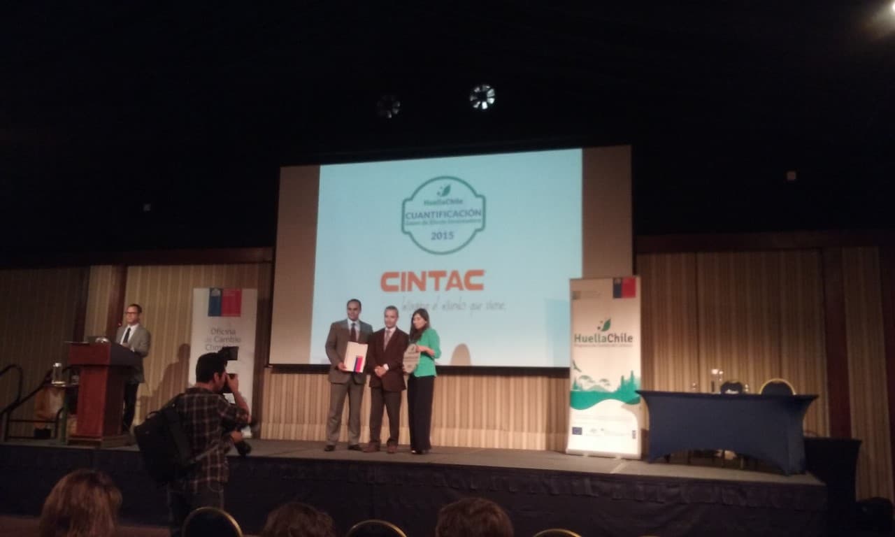 Cintac huella de carbono